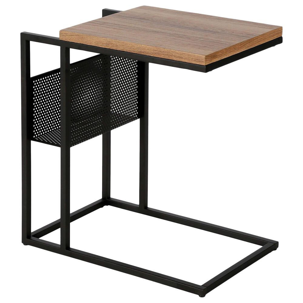 Hudson and Canal Clyde Side Table in Black, , large