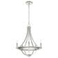 Hunter Perch Point 18" 5-Light Chandelier in Brushed Nickel, , large