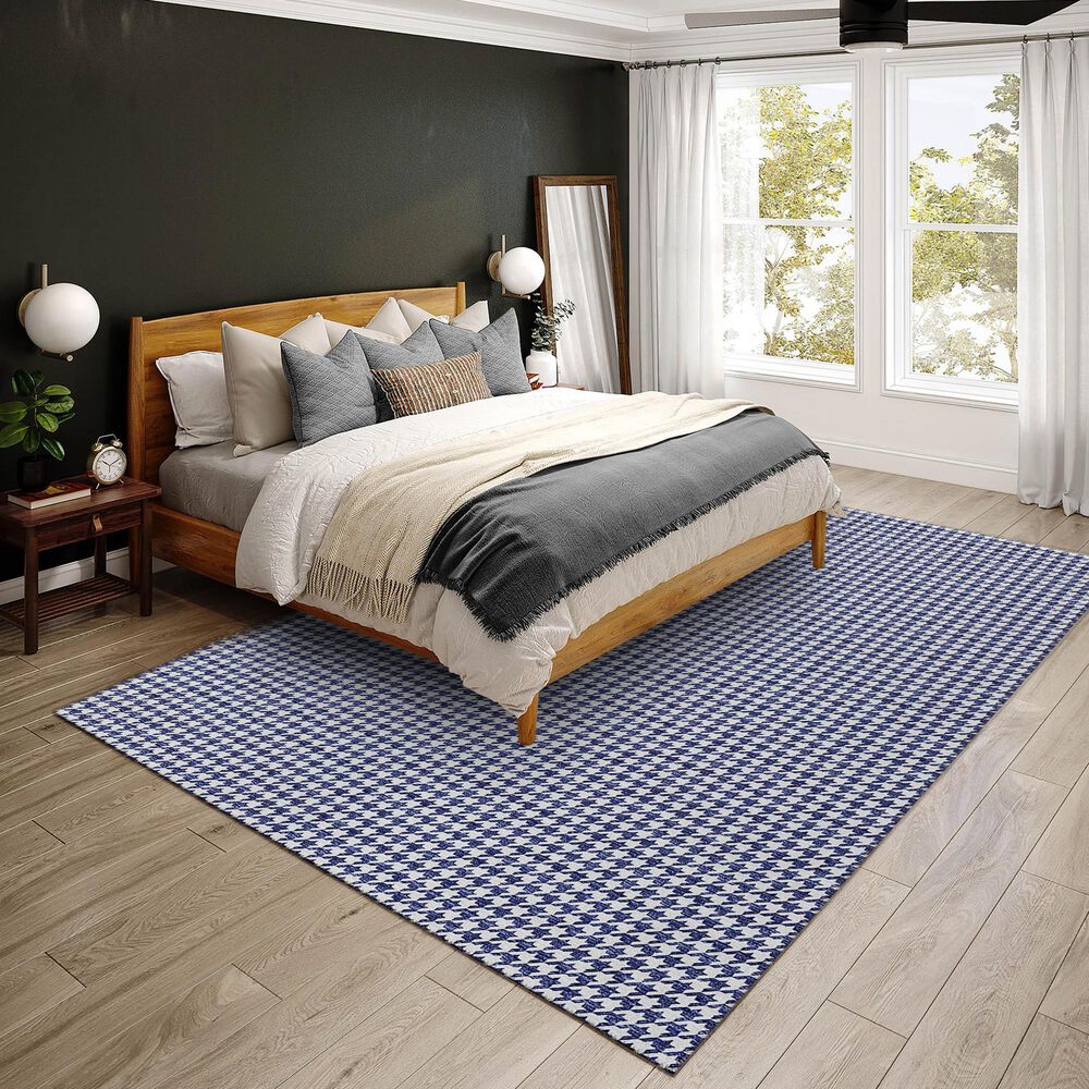 Dalyn Rug Company Hinton 3&#39; x 5&#39; Navy Indoor/Outdoor Area Rug, , large