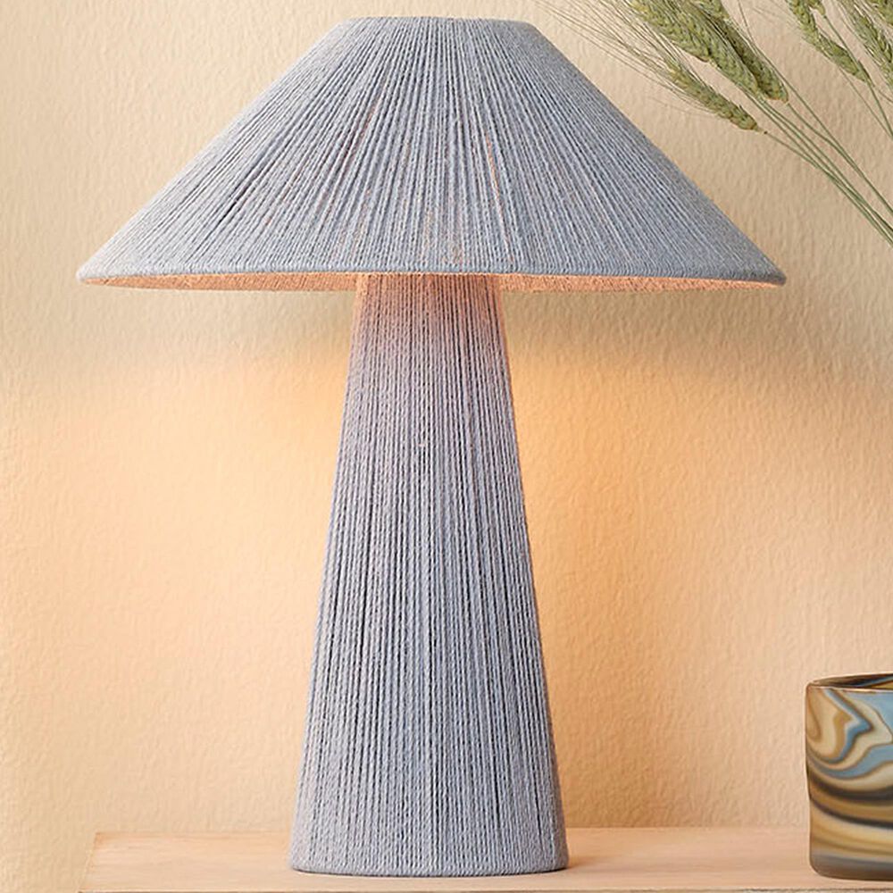Splendor Living Thornfield Table Lamp in Blue, , large