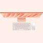 Apple 24-Inch iMac All-in-One Desktop - Apple M4 chip - 10-core CPU - 24GB RAM - 10-core GPU - 512GB SSD in Orange with 3-Year AppleCare+, , large