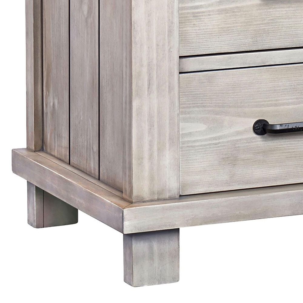 Oxford Baby Hampton 2-Drawer Nightstand in Stone Wash, , large