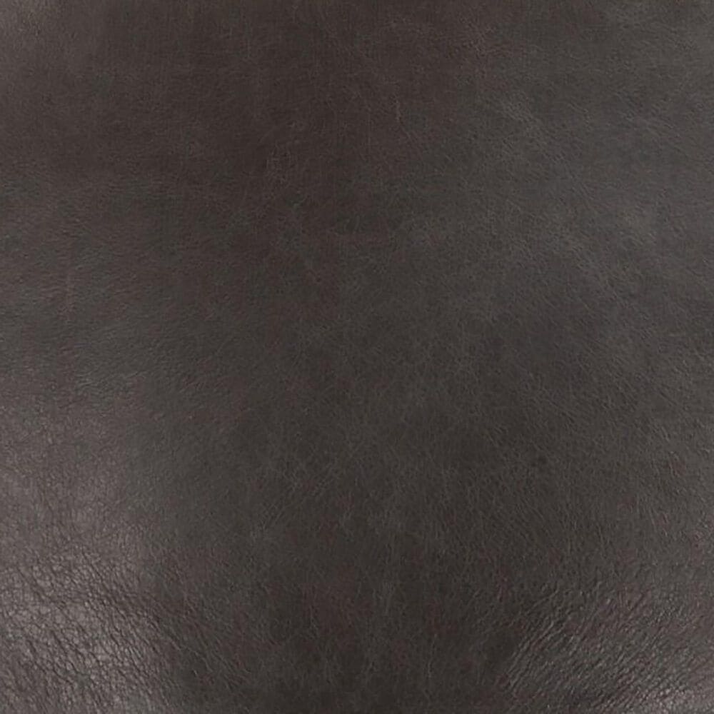 Home Trends &amp; Design New York Bar Stool in Powder Coated Black with Top Grain Leather, , large