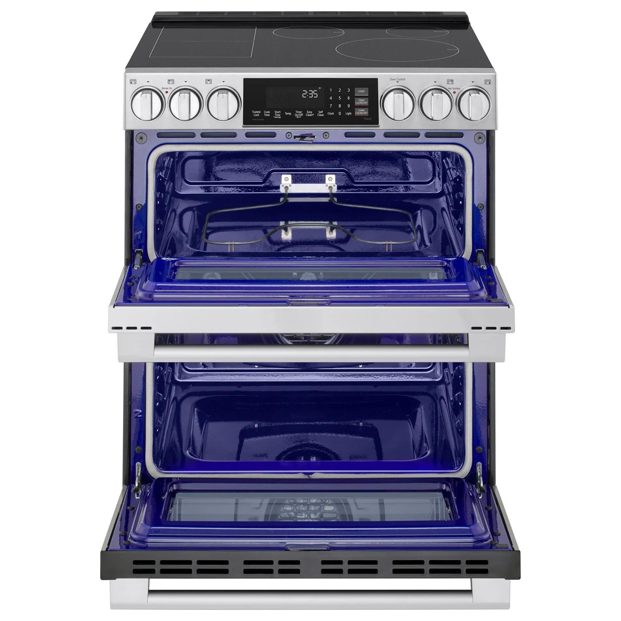 LG STUDIO Double Oven Induction Slide-in Range - Thumbnail 4