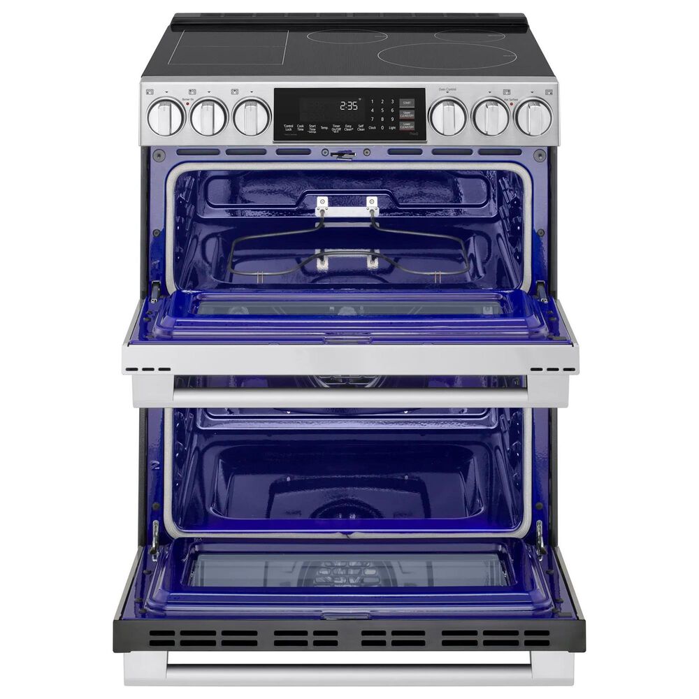 LG Studio 7.3 Cu. Ft. Double Oven Induction Slide-in Range in PrintProof Stainless Steel, , large