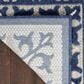 Nourison Aloha Damask 2"8" x 4" Blue Indoor/Outdoor Area Rug, , large