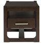 Ashley Breckington Square End Table in Dark Brown, , large