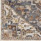 Surya Tuscany 6"7" x 9"6" Blue, Gray and Brown Area Rug, , large