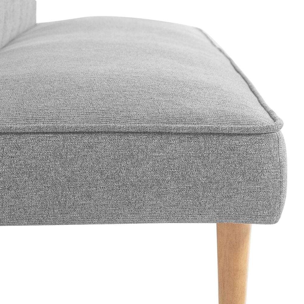 Lifestyle Solutions Salem Convertible Sofa in Light Gray, , large