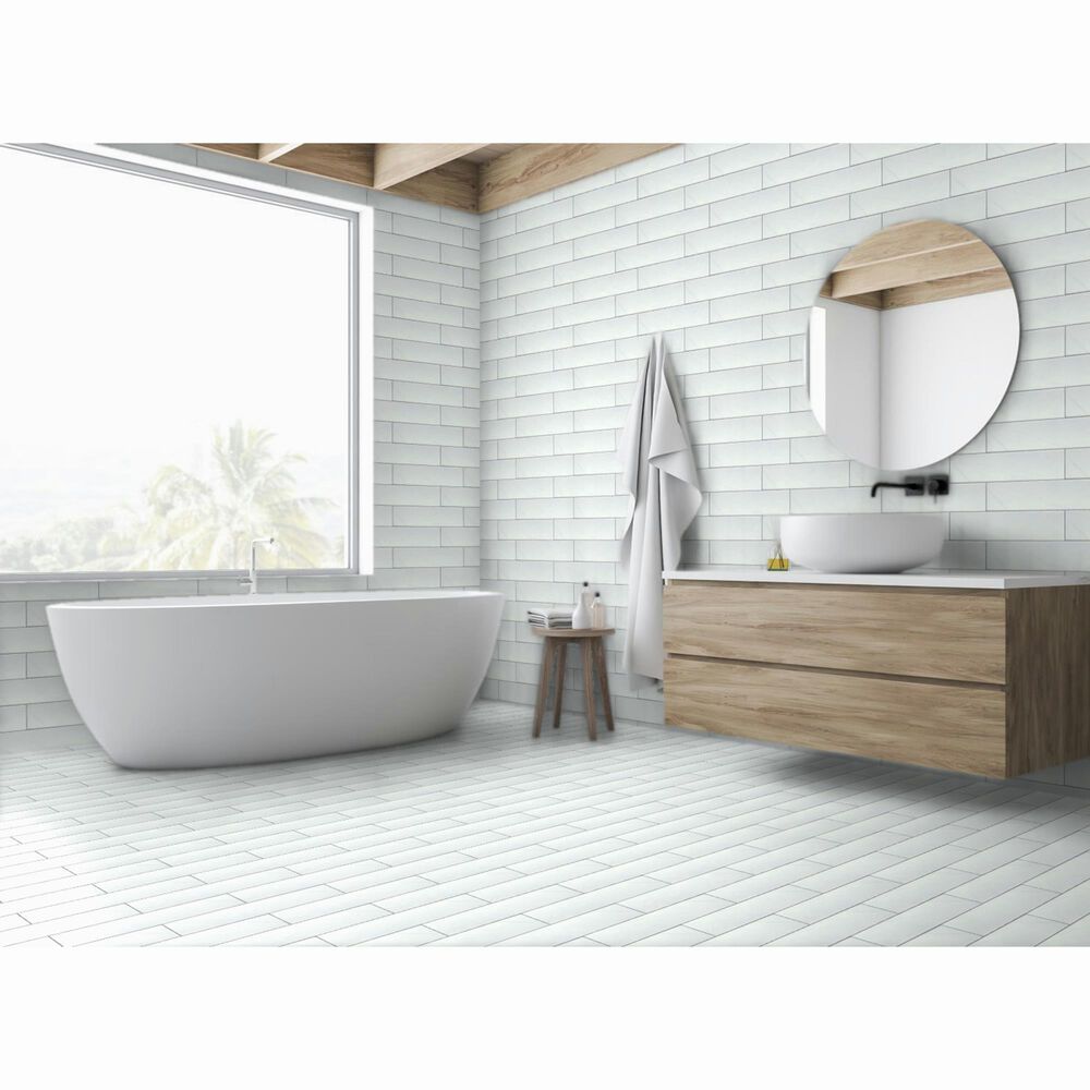 Emser Emora Cumulus 4&quot; x 16&quot; Matte Ceramic Tile, , large