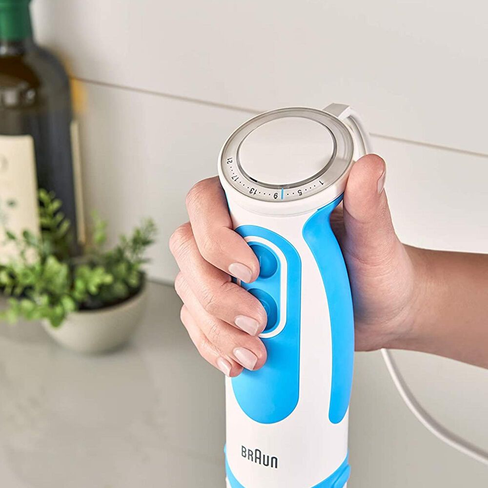 Braun MultiQuick 5 Spiralizer Hand Blender in Stainless Nebraska