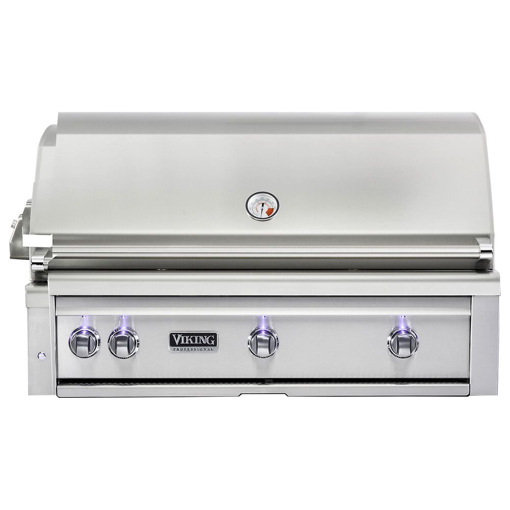 Viking Range 42" Liquid Propane Built-In Grill in Stainless Steel, , large