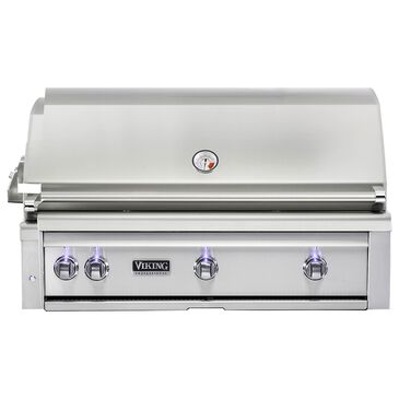 Viking Range 42" Liquid Propane Built-In Grill in Stainless Steel, , large