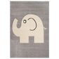 Safavieh Carousel CRK165 6"7" x 9" Grey and Ivory Kids  Area Rug, , large