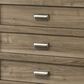 Crown Mark Valor 5-Drawer Chest in Light Brown, , large