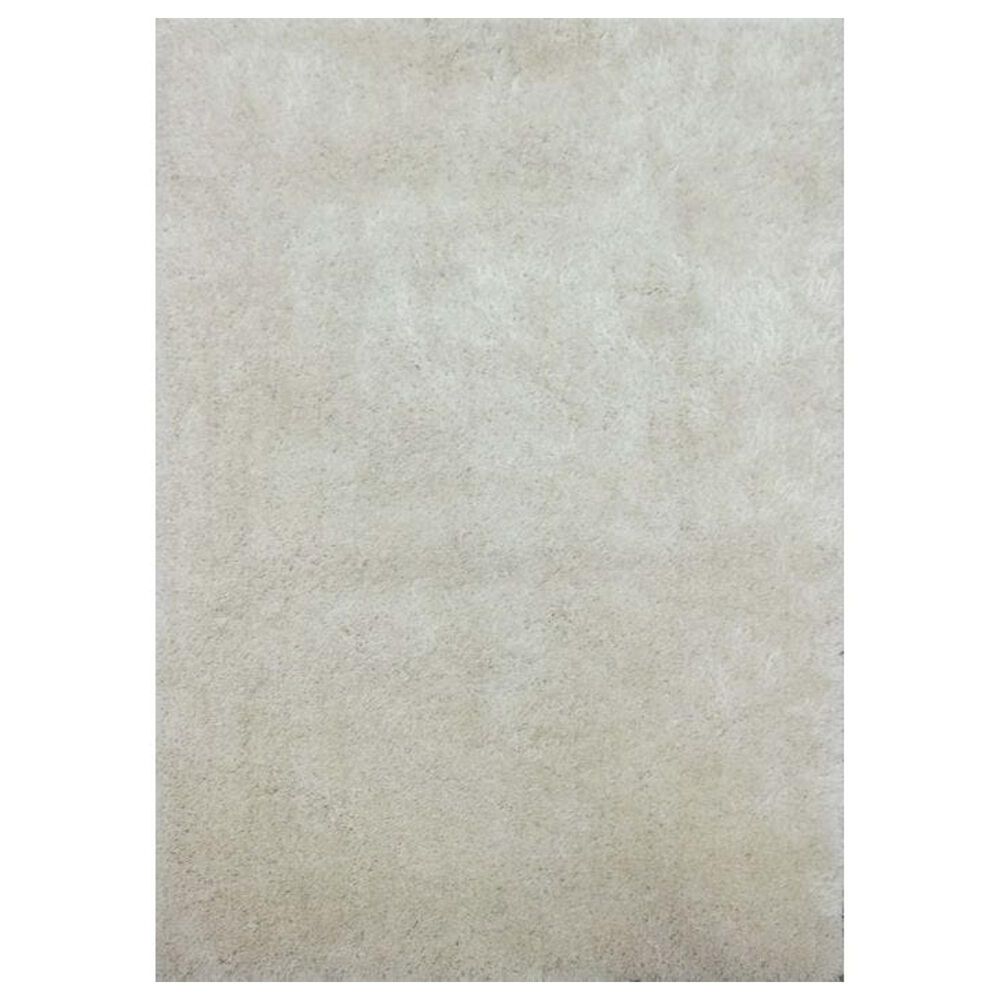 Central Oriental Venice Shag 7"10" x 9"10" Light Beige Area Rug, , large