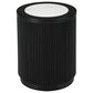 Ashley Grayman Round End Table in Matte Black, , large