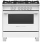Fisher & Paykel 36" Freestanding Classic Gas Ranges in White, , large