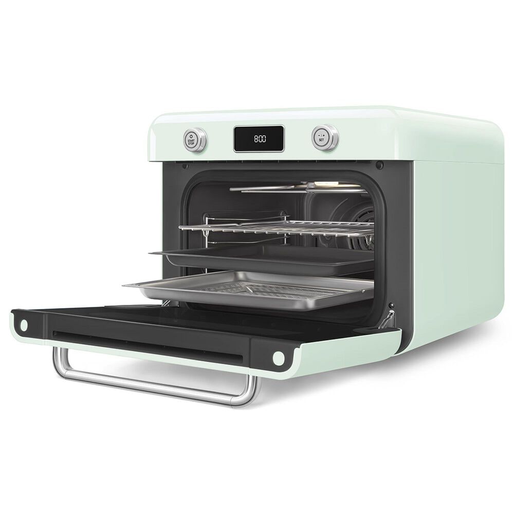 SMEG 1.06 Cu. Ft. Countertop Combi Steam Oven in Pastel Green, , large