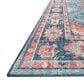 Loloi II Skye SKY-03 5" x 7"6" Turquoise and Terracotta Area Rug, , large