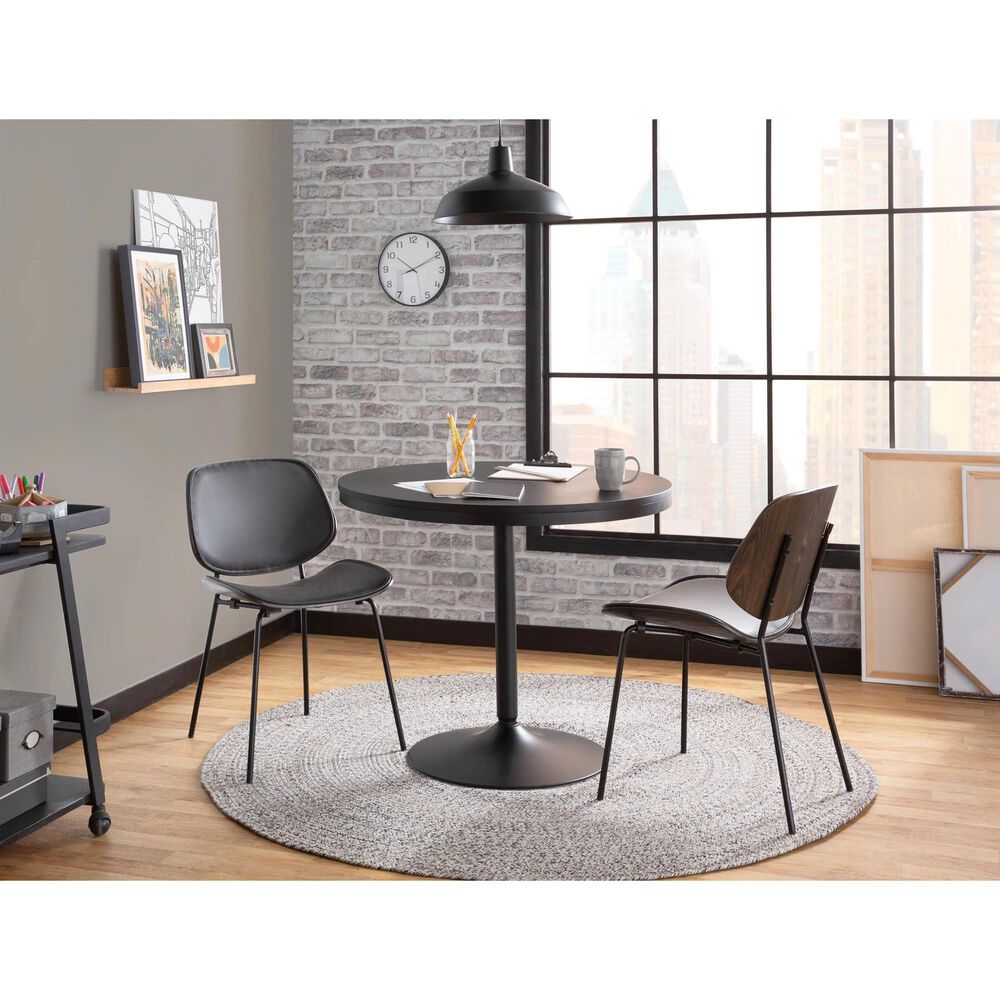 Lumisource Dakota Dining Table in Black - Table Only, , large