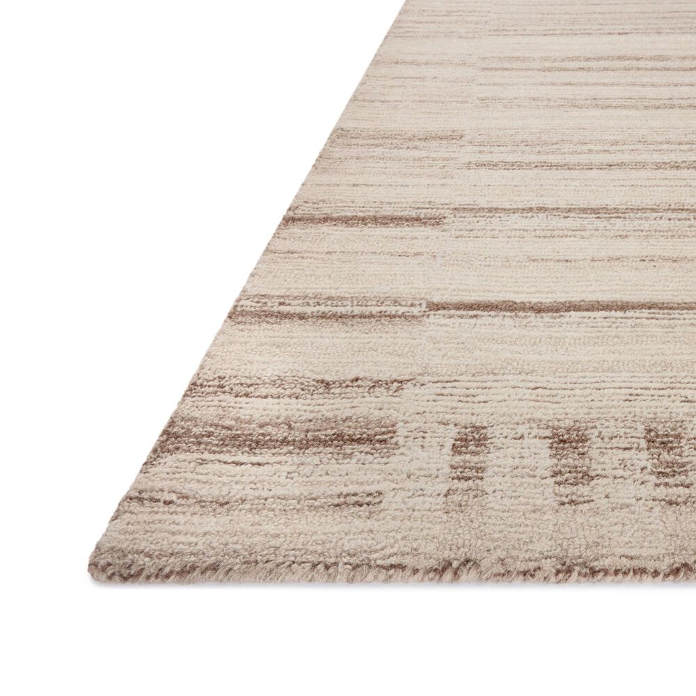 Magnolia Home Rae Natural and Oatmeal 3&#39;6&quot; x 5&#39;6&quot; Area Rug, , large