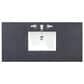 James Martin Vanities Brittany 48" Single Bathroom Vanity in Sage Green with 3 cm Charcoal Soapstone Quartz Top and Rectangle Sink, , large