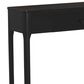 Linon Home Decor Wilcox Console Table in Black, , large