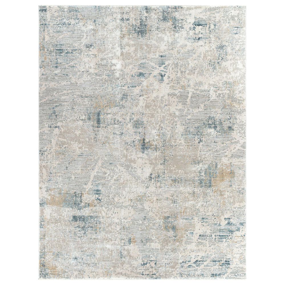 Surya Brunswick 10" x 14" Blue, Sage, Olive and Gray Area Rug, , large