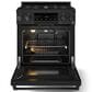 Thor Kitchen Gordon Ramsay 4.55 Cu. Ft. Professional Natural Gas Range in Black, , large