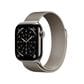 Apple Watch Series 11 (GPS+Cellular) 42mm Natural Titanium Case with Natural Milanese Loop - Natural - (2025)(Pre-Order), , large