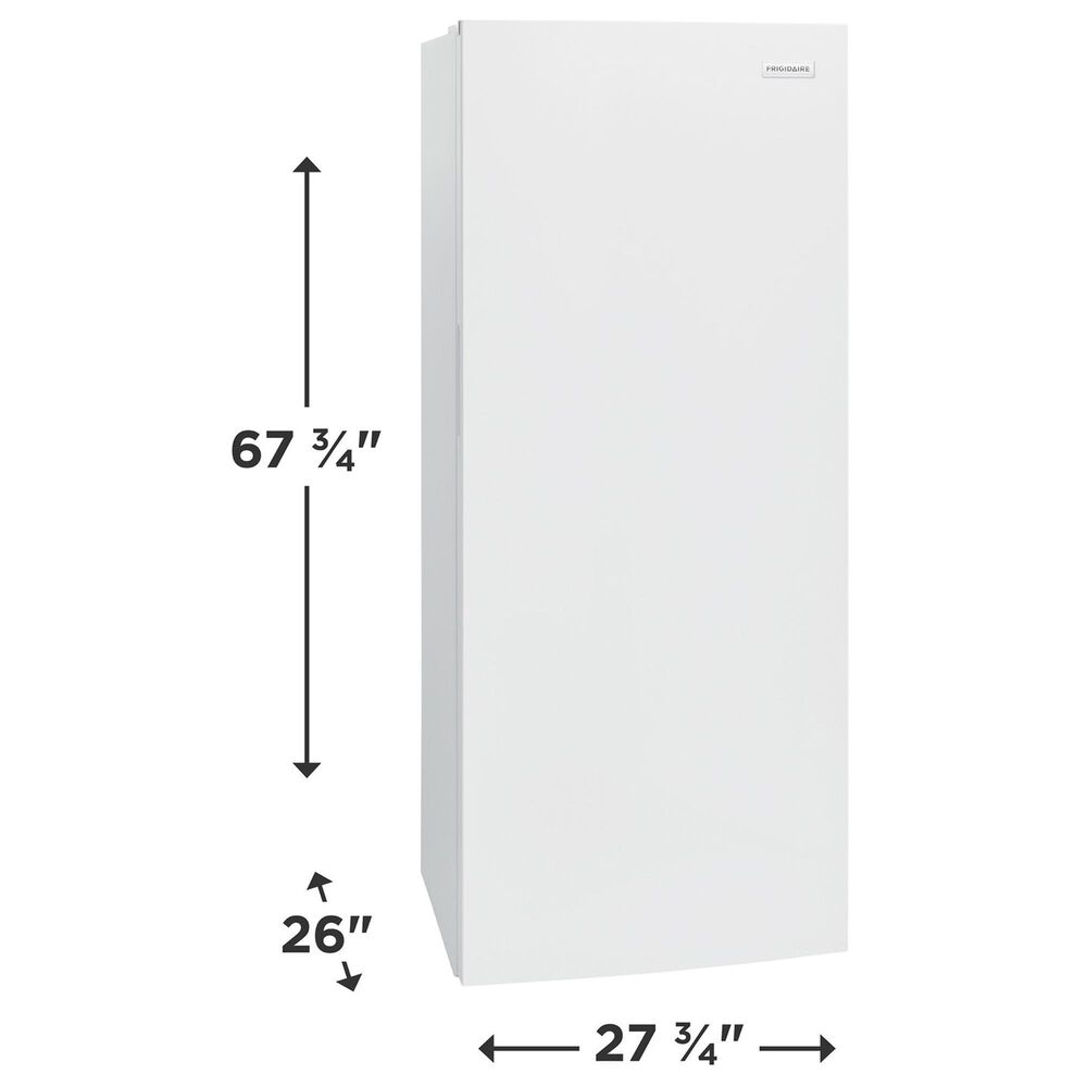 Frigidaire 13 Cu. Ft. Garage Ready Upright Freezer in White, , large