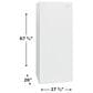 Frigidaire 13 Cu. Ft. Garage Ready Upright Freezer in White, , large