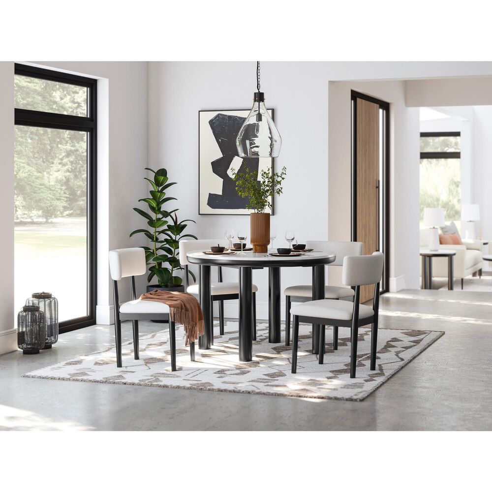 Ashley Xandrum Side Chair in Black, , large