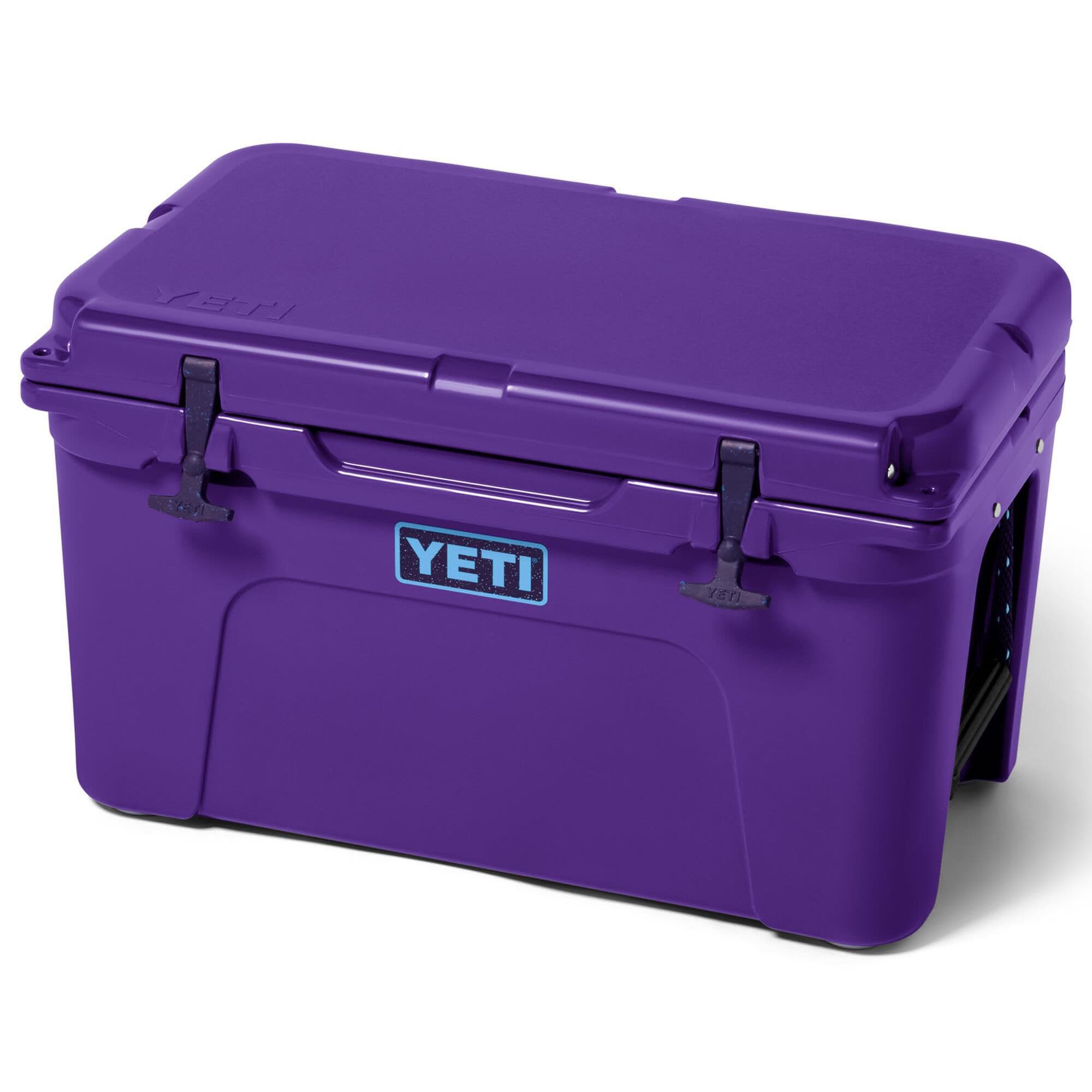 YETI Tundra 45 Hard Cooler in Pace Purple and Blue