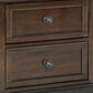 Ashley Trellington 2-Drawer Nightstand in Warm Brown Cherry, , large