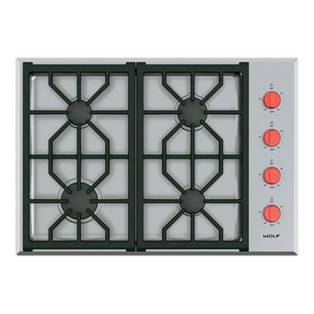 Wolf 30" Professional Gas Cooktop, , large