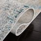 Safavieh Dream DRM418K 2" x 8" Grey and Blue Runner, , large