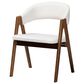 Baxton Studio Virden Arm Chair in Walnut Brown, , large