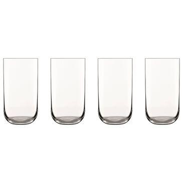 Bormioli Sublime 20 Oz Italian Premium Highball Glasses in Clear (Set of 4), , large