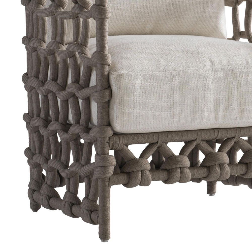 Bernhardt Nodi Outdoor Chair in White/Cream, , large