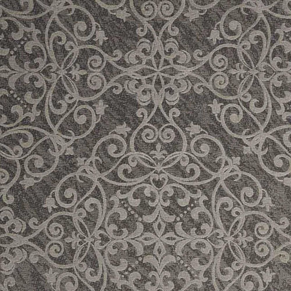 Nourison Damask DAS01 5&#39; x 7&#39; Grey Area Rug, , large