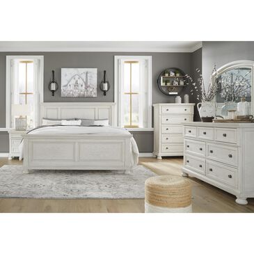 Ashley Robbinsdale 2-Piece Queen Bedroom Set in Antique White, , large