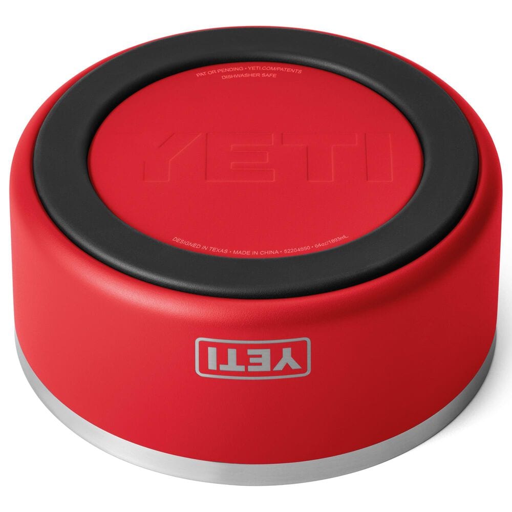 YETI Boomer 8-Cup Dog Bowl in Rescue Red, , large