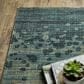 Oriental Weavers Reed 6"7" x 9"6" Blue and Brown Area Rug, , large