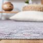 Safavieh Serapi 6"7" Square Grey and Pink Area Rug, , large