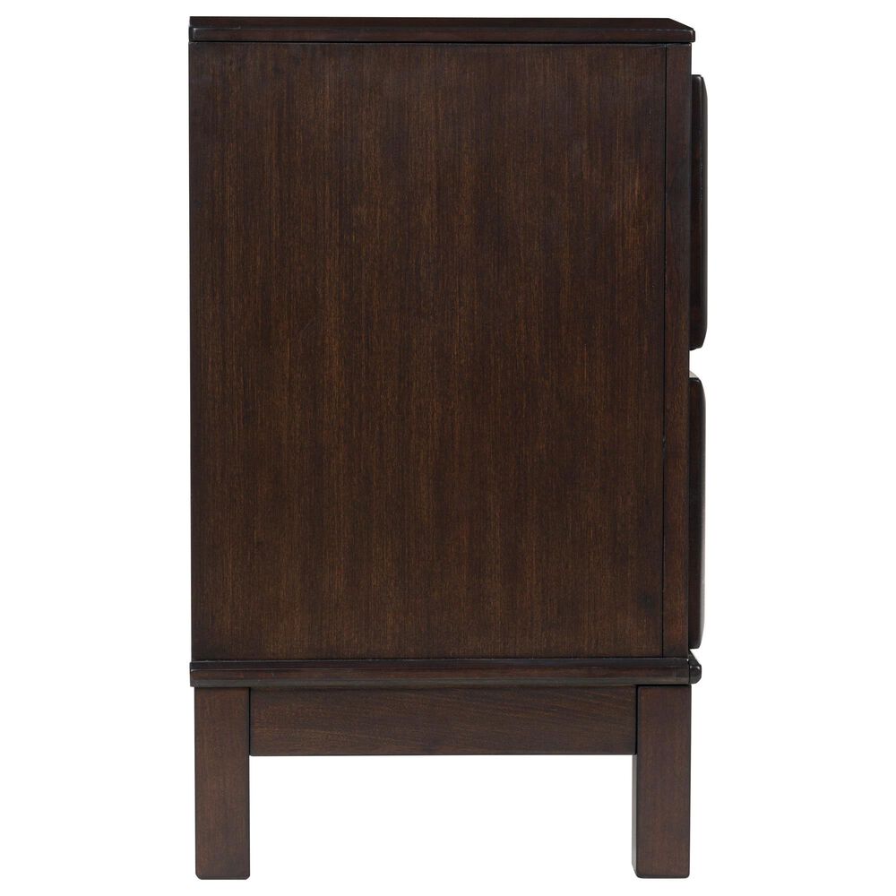 Ashley Vanmore 5-Piece Full Storage Bedroom Set in Dark Brown, , large