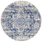 Surya Harput HAP-1021 7"10" Round Blue, Gray and Beige Area Rug, , large