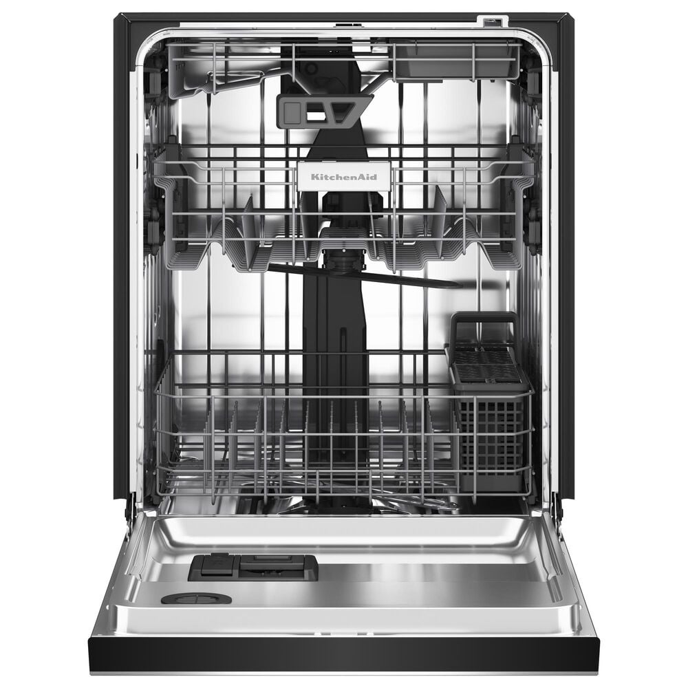KitchenAid 24&quot; Built In Pocket Handle Dishwasher with Front Control in in Print Shield Stainless, , large