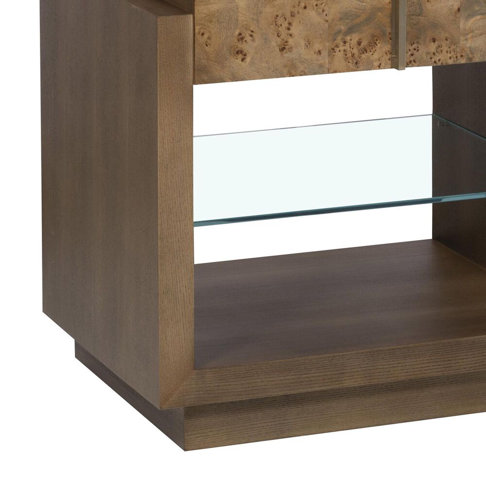 Vanguard Furniture Nova 1 Drawer Nightstand in Saddle, , large